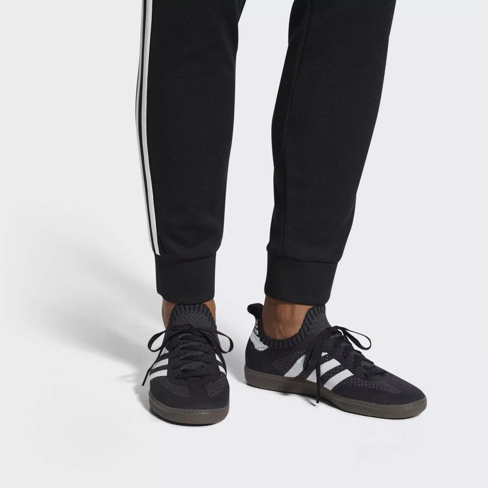 Adidas Samba Sock Primeknit Tenis Negros Para Hombre (MX-93507)